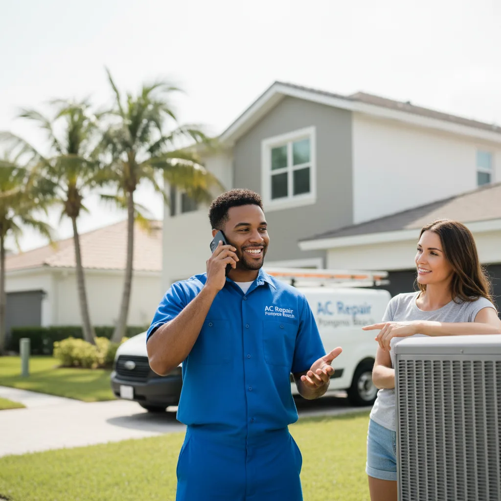 AC Repair Pompano Beach customer support in Oak Run